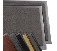 vounot ® Lot de 2 Tapis de Porte Paillasson d'Entree Interieur et Extérieur Tapis Antidérapant et Anti-Poussière Tapis d’entrée Imperméable Lavable 40x60cm Anthracite