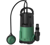 VOUNOT Pompe Vide Cave 3en1 Eau Claire Chargée Vide-Fond 13500 L/h 7m