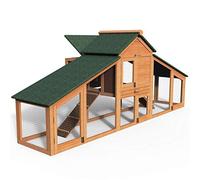 vounot Poulailler en Bois XL avec Pondoir Et Perchoir