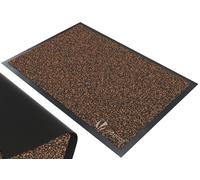 VOUNOT Tapis de porte paillasson 90x150cm marron