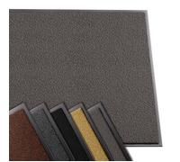 vounot® Tapis de Porte Paillasson d'Entree Interieur et Extérieur Tapis Antidérapant et Anti-Poussière Tapis d’entrée Imperméable Lavable 90x150cm Anthracite