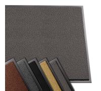 vounot ® Tapis de Porte Paillasson d'Entree Interieur et Extérieur Tapis Antidérapant et Anti-Poussière Tapis d’entrée Imperméable Lavable 90x120cm Anthracite