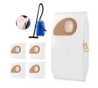 VOUPRONGZY 4 Pièces Sacs à Poussière pour Nilfisk Buddy II 12 Buddy II 18 Buddy II 12L Buddy II 18L INOX Sacs à Poussière de Rechange Aspirateur Accessoires