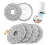 VOUPRONGZY 4Pcs Chiffon de Vadrouille pour Xiaomi X20+/ X10+/Dreame X50 Ultra Complete / X40 Ultra Complete /L10s Ultra Gen 2 / L10s Pro Ultra / X40 Master / L40 Ultra / L20 Ultra /L10s Pro Gen 2