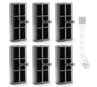 VOUPRONGZY 6Pcs Filtre HEPA pour Dreame X40 Ultra complete /L40 Ultra Robot /X40 Master/L10s Pro Ultra Heat Accessoires Robot Aspirateur