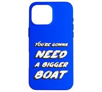 Vous Allez Avoir Besoin d'un Plus Grand Bateau | Ocean Shark Movie Coque pour iPhone 16 Pro Max