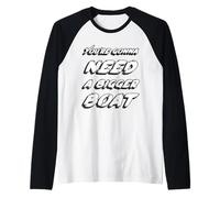 Vous Allez Avoir Besoin d'un Plus Grand Bateau | Ocean Shark Movie Manche Raglan