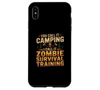 Vous Appelez ça du Camping, Je l'appelle Un Camp d'entraînement à la Survie des Zombies Coque pour iPhone XS Max