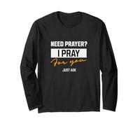 Vous Avez Besoin d'une prière ? Je Prie pour toi - L'équipe de prière Church Praying Manche Longue
