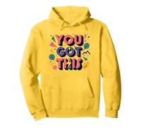 Vous Avez Cette Typographie motivante Sweat à Capuche, Unisexe pour Adultes, Citron, M