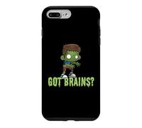 Vous Avez des Cerveaux ? Zombie affamé Zombies drôles d'halloween Coque pour iPhone 7 Plus/8 Plus