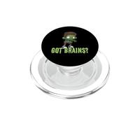 Vous Avez des Cerveaux ? Zombie affamé Zombies drôles d'halloween PopSockets PopGrip pour MagSafe