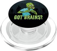 Vous Avez des Cerveaux ? Zombie affamé Zombies drôles d'halloween PopSockets PopGrip pour MagSafe
