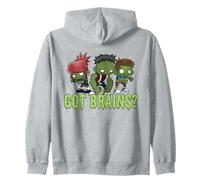 Vous Avez des Cerveaux ? Zombie affamé Zombies drôles d'halloween Sweat à Capuche