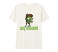 Vous Avez des Cerveaux ? Zombie affamé Zombies drôles d'halloween T-Shirt Haut de Gamme