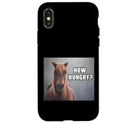 Vous Avez Faim ? Sad Horse Meme Funny Coque pour iPhone X/XS