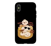 Vous Avez gagné des Dumplings Kawaii Amusants Coque pour iPhone X/XS