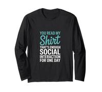 Vous Avez lu « Ma Chemise, ça Suffit ». Interaction Sociale Manche Longue