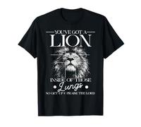 Vous Avez Un Lion dans Ces poumons : Le culte de la Foi chrétienne T-Shirt