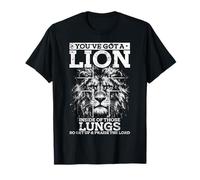 Vous Avez Un Lion dans Ces poumons : Le culte de la Foi chrétienne T-Shirt