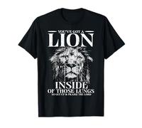 Vous Avez Un Lion dans Ces poumons : Le culte de la Foi chrétienne T-Shirt