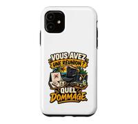 Vous Avez Une Réunion Quel Dommage Humour Retraite Bureau Coque pour iPhone 11