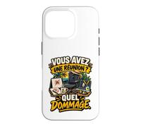 Vous Avez Une Réunion Quel Dommage Humour Retraite Bureau Coque pour iPhone 16 Pro