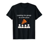 Vous cherchez un groupe pour commander un style d'équipage de pizza T-Shirt