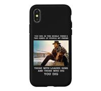 Vous creusez Westerns Spaghetti l’Homme sans nom Cow-Boy Coque pour iPhone X/XS