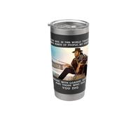 Vous creusez Westerns Spaghetti l’Homme sans nom Cow-boy Gobelet isotherme en acier inoxydable double paroi