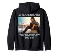 Vous creusez Westerns Spaghetti l’Homme sans nom Cow-Boy Sweat à Capuche