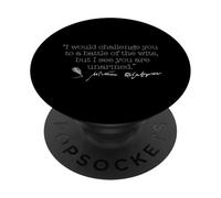 Vous défiez Une Bataille du Wits Shakespeare à l'arrière PopSockets PopGrip Adhésif