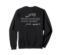 Vous défiez Une Bataille du Wits Shakespeare à l'arrière Sweatshirt