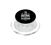 Vous devenez ce à Quoi Vous accordez Votre Attention Epictète Stoïc PopSockets PopGrip pour MagSafe