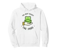 Vous devez Accepter Le mème Grenouille Sweat à Capuche