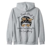 Vous devez être fatigués de me Voir Tout Faire Sweat à Capuche