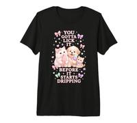 Vous devez Le lécher Avant qu'il ne Commence à couler dans Un échange d'aéroport T-Shirt Haut de Gamme