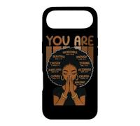 Vous êtes Afro-américain chrétien mélanine Afro Femmes Noires Coque pour iPhone Air