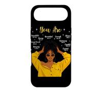Vous êtes Afro-américain chrétien mélanine Afro Femmes Noires Coque pour iPhone Air