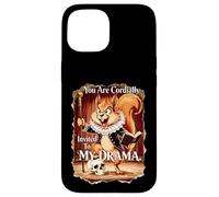 Vous ÊTES CORDIALEMENT INVITÉ À Mon Drame Shakespeare Squirrel Coque pour iPhone 15