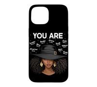 Vous êtes des Femmes Noires Afro-américaines chrétiennes versets bibliques Coque pour iPhone 15