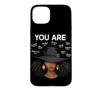 Vous êtes des Femmes Noires Afro-américaines chrétiennes versets bibliques Coque pour iPhone 15 Plus