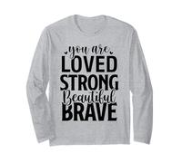 Vous êtes des Hommes et des Femmes chrétiens forts reconnaissants Manche Longue