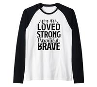 Vous êtes des Hommes et des Femmes chrétiens forts reconnaissants Manche Raglan