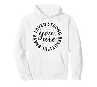 Vous êtes des Hommes et des Femmes chrétiens forts reconnaissants Sweat à Capuche