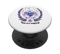 Vous êtes des Mains Magiques Qui guérissent Les Cristaux PopSockets PopGrip Adhésif