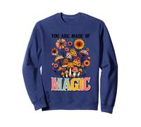 Vous êtes Fait de Champignons Magiques colorés Sweatshirt