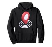 Vous êtes Ici Emplacement de Voyage GPS Pin Sweat à Capuche