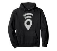 Vous êtes Ici Emplacement de Voyage GPS Pin Sweat à Capuche