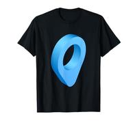 Vous êtes Ici Emplacement de Voyage GPS Pin T-Shirt